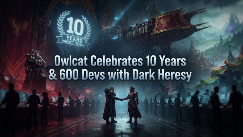 Owlcat Celebrates 10 Years & 600 Devs with Dark Heresy