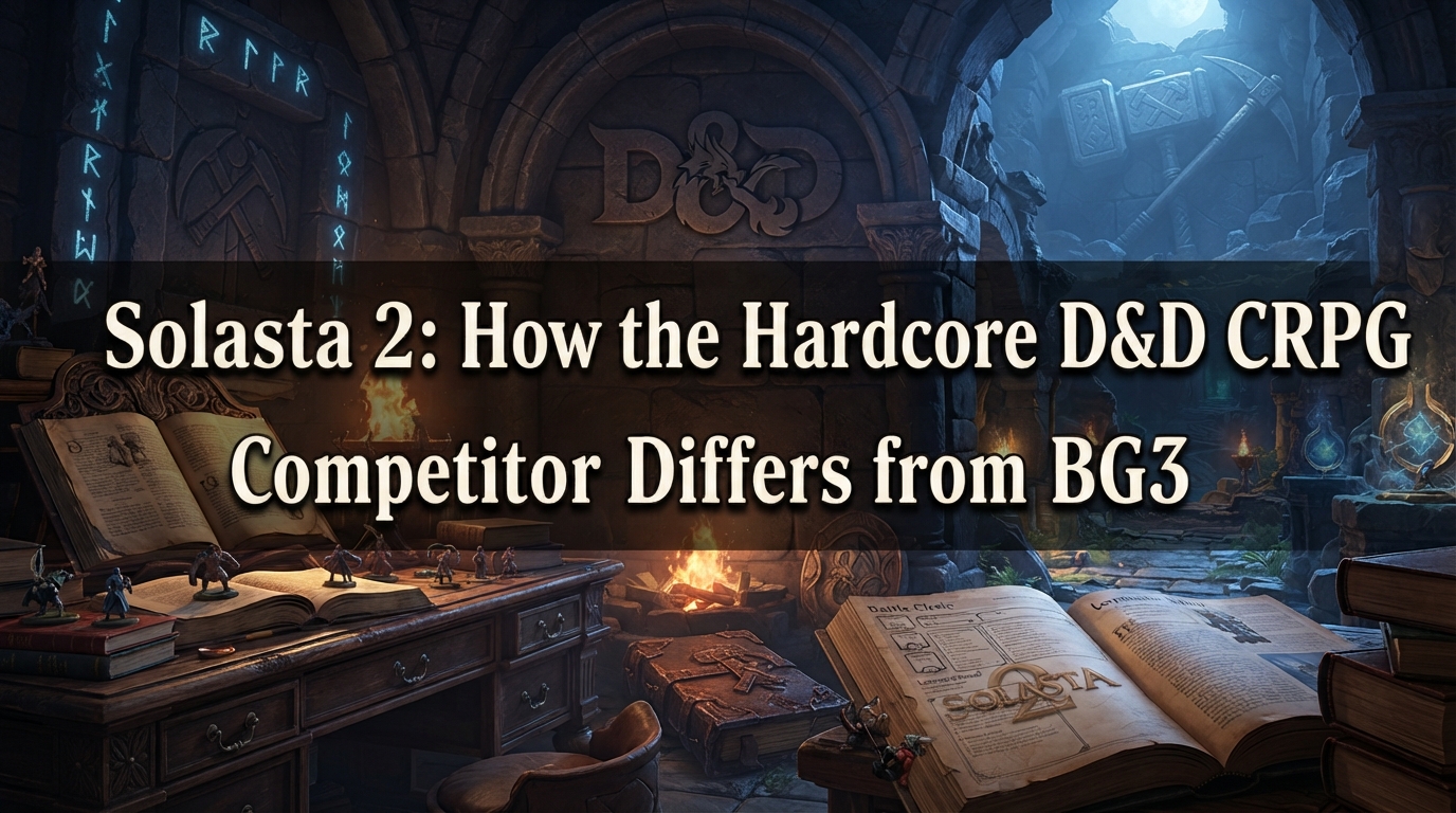 Solasta 2: How the Hardcore D&D CRPG Competitor Differs from BG3