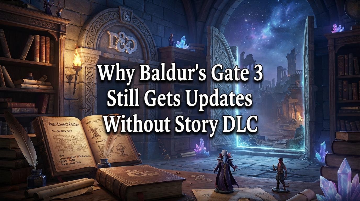 Why Baldur's Gate 3 Still Gets Updates Without Story DLC