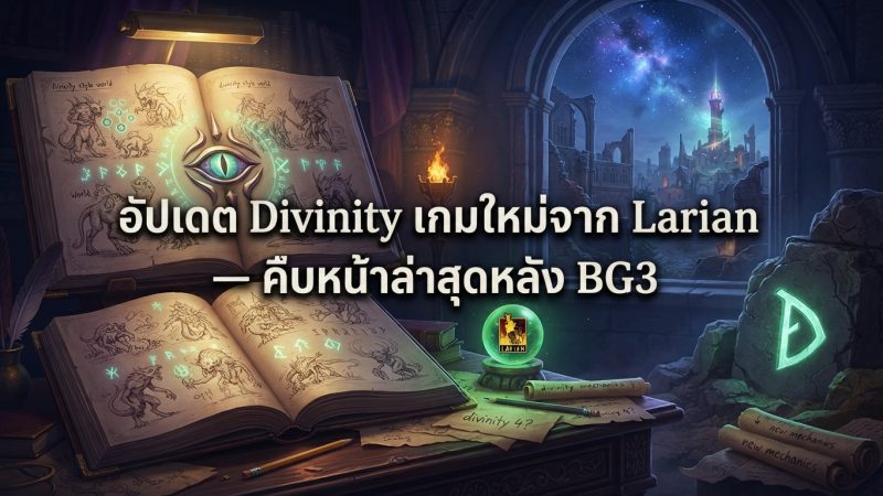 อัปเดต Divinity เกมใหม่จาก Larian — คืบหน้าล่าสุดหลัง BG3